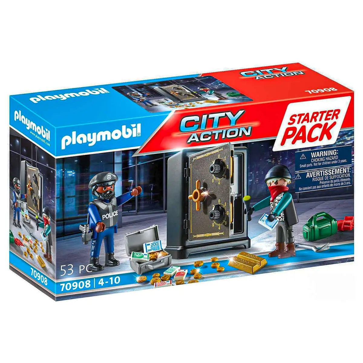 Playmobil City Action: Bank Robbery Starter Pack Playset 1