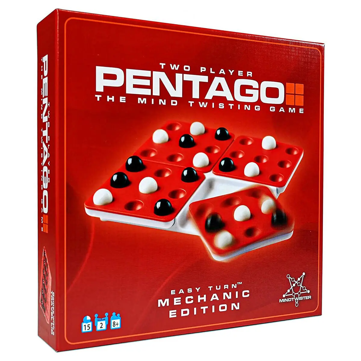 Two Player Pentago Easy Turn Mechanic Edition Game 1