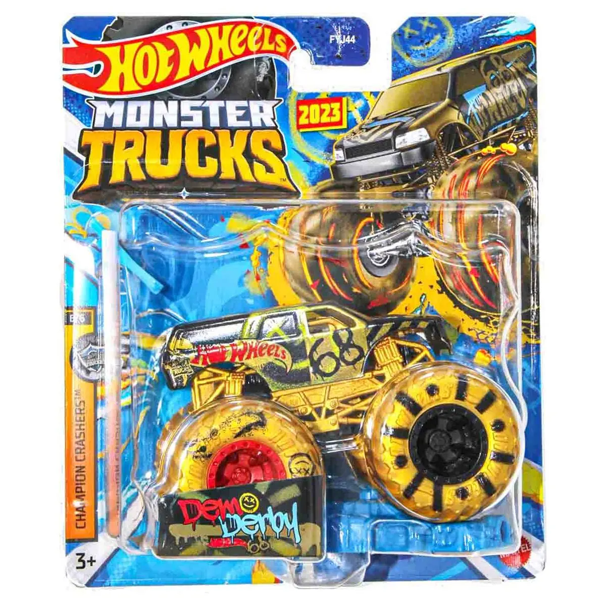Hot Wheels Monster Trucks 2023: Champion Crashers: Demo Derby Vehicle 1