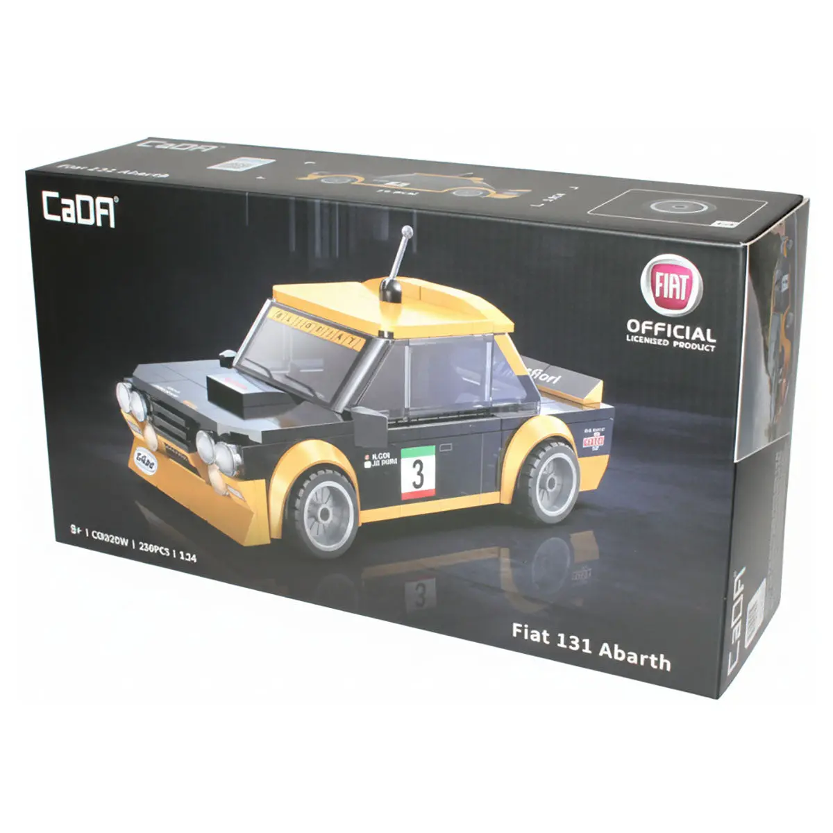 Cada Fiat Abarth 131 Rally Car Building Set 1