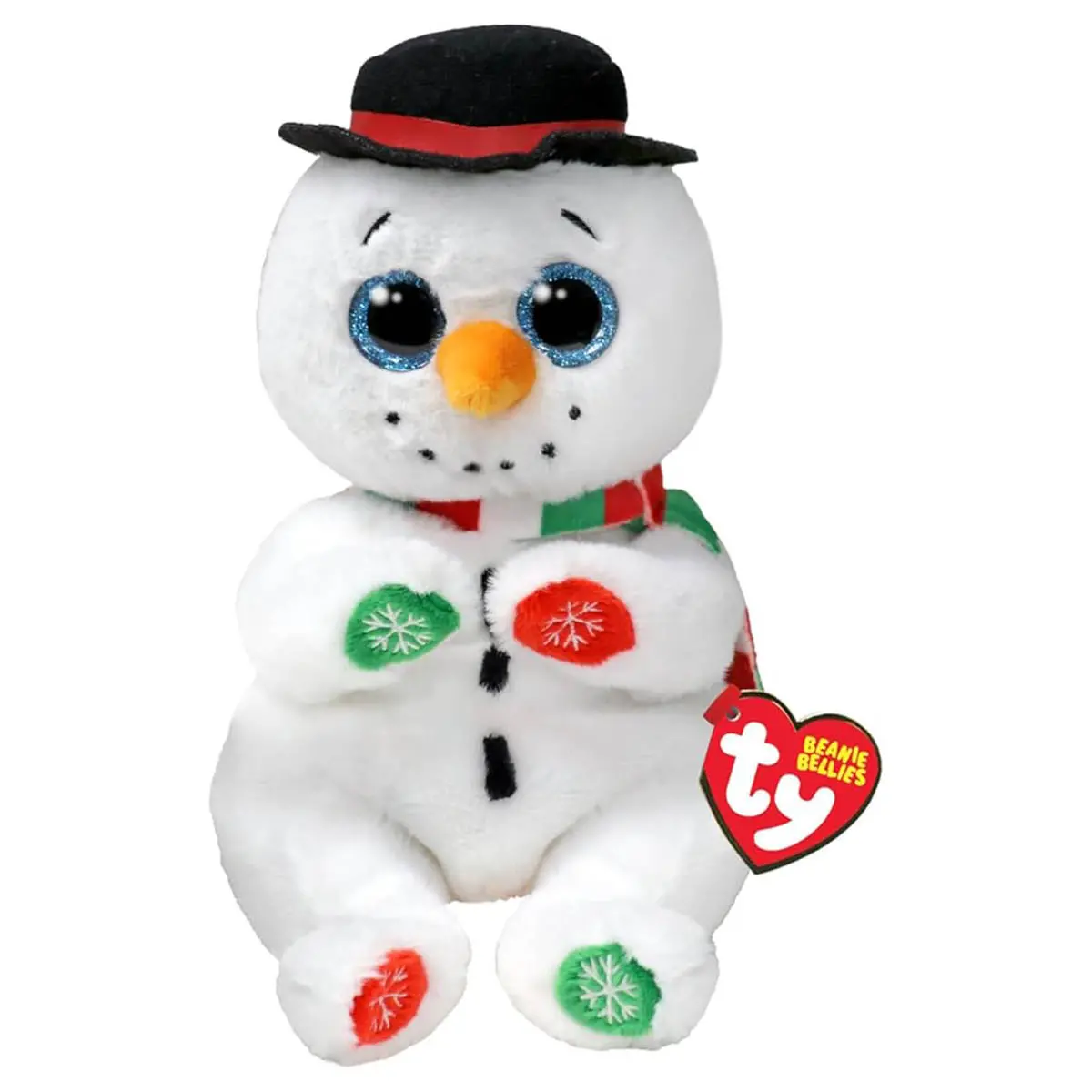Ty Beanie Bellies Brrrnard Snowman 15Cm Plush 1