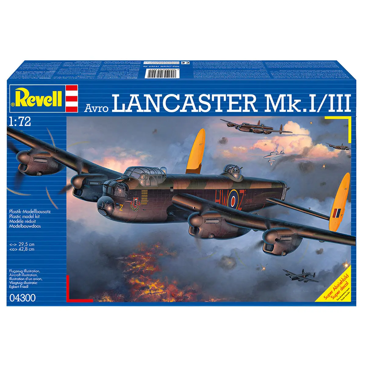 Revell Avro Lancaster Mk.I/Iii 1:72 Scale Model Kit 1