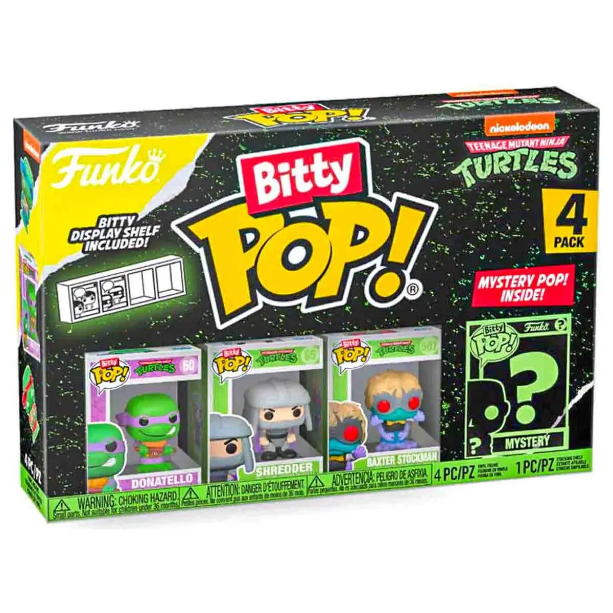 Funko Bitty Pop! Teenage Mutant Ninja Turtles Mini Figures Series 2 (4 Pack) 1