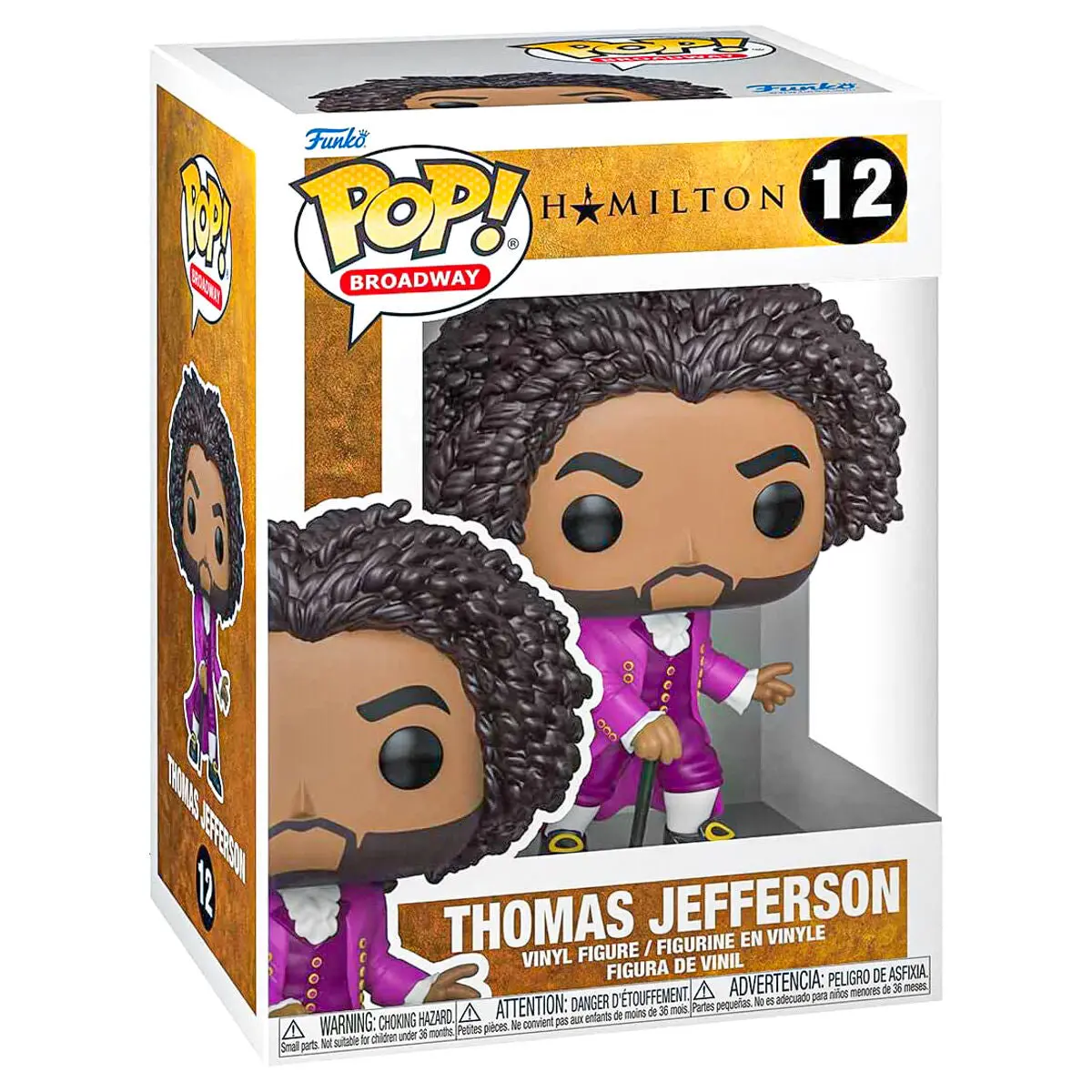 Funko Pop! Broadway: Hamilton Thomas Jefferson Act 2 Vinyl Figure #12 1