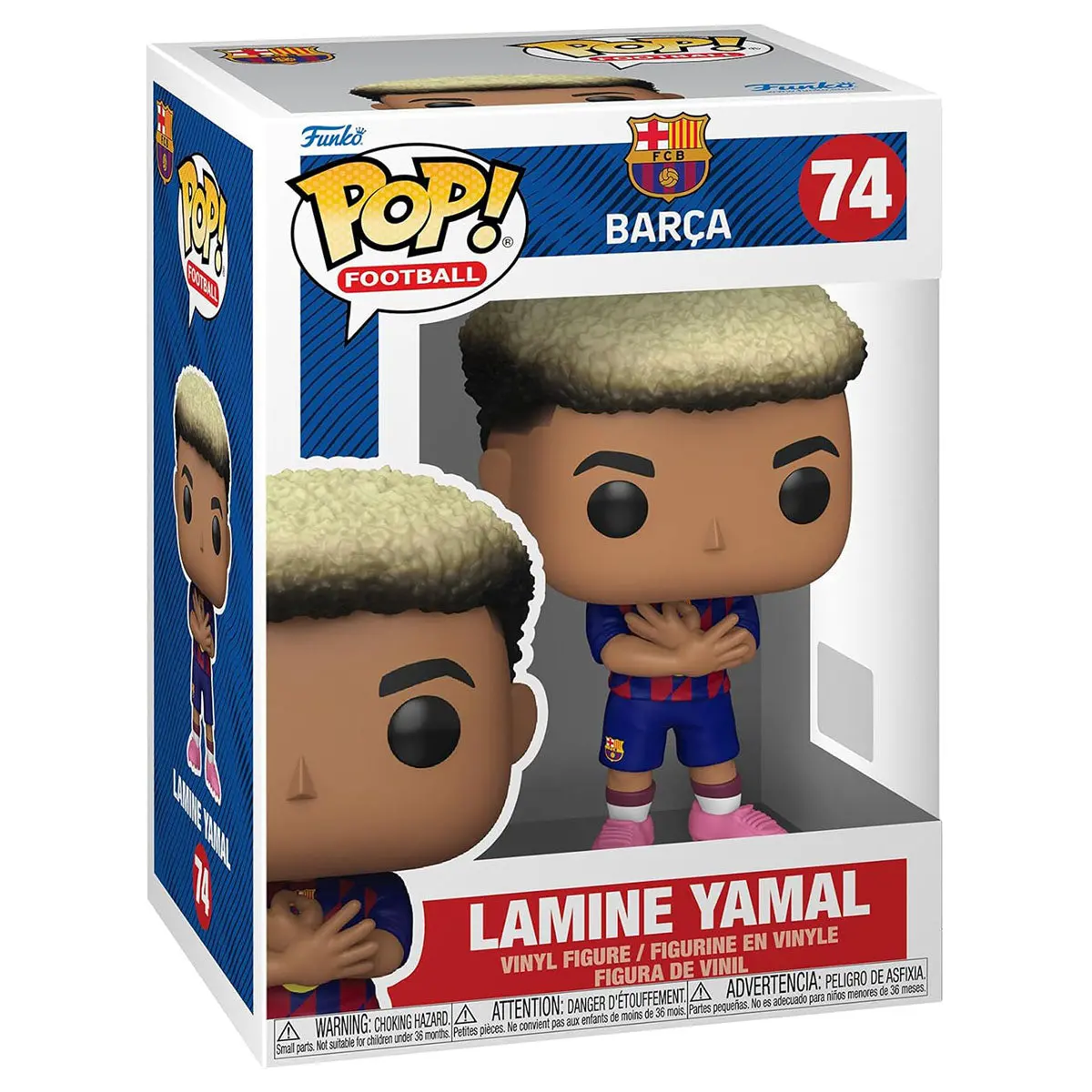 Funko Pop! Football: Barcelona Fc: Lamine Yamal Vinyl Figure #74 1