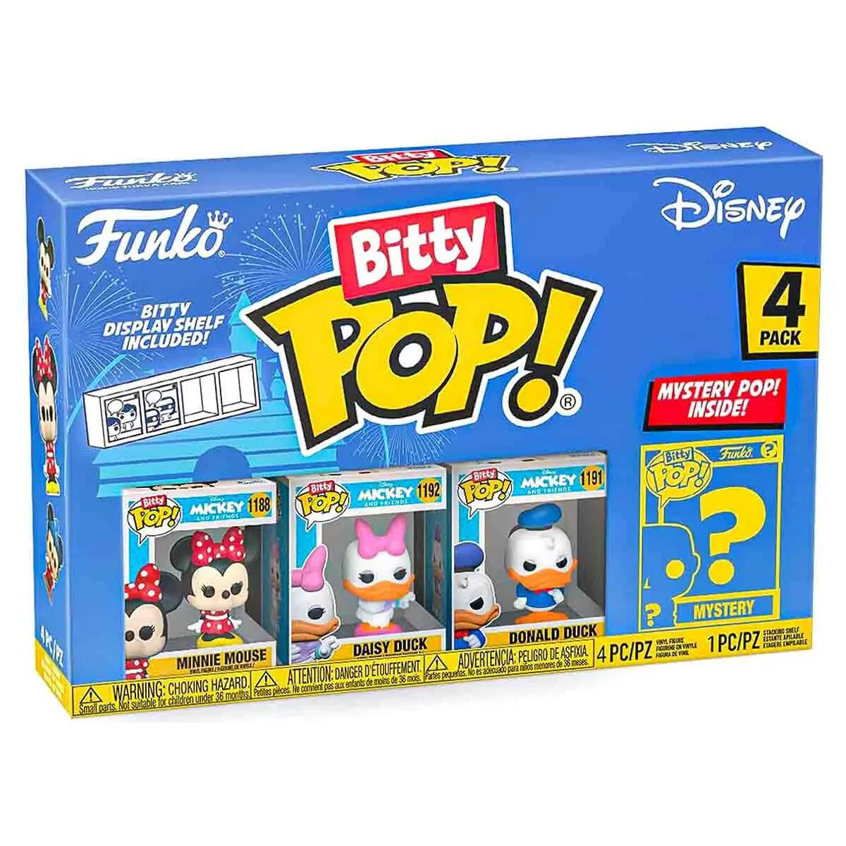 Funko Bitty Pop! Disney Mini Figures Series 2 (4 Pack) 1