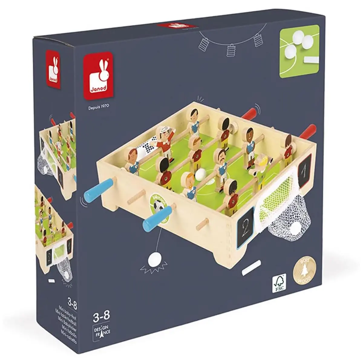 Janod Champions Mini Table Football Set 1