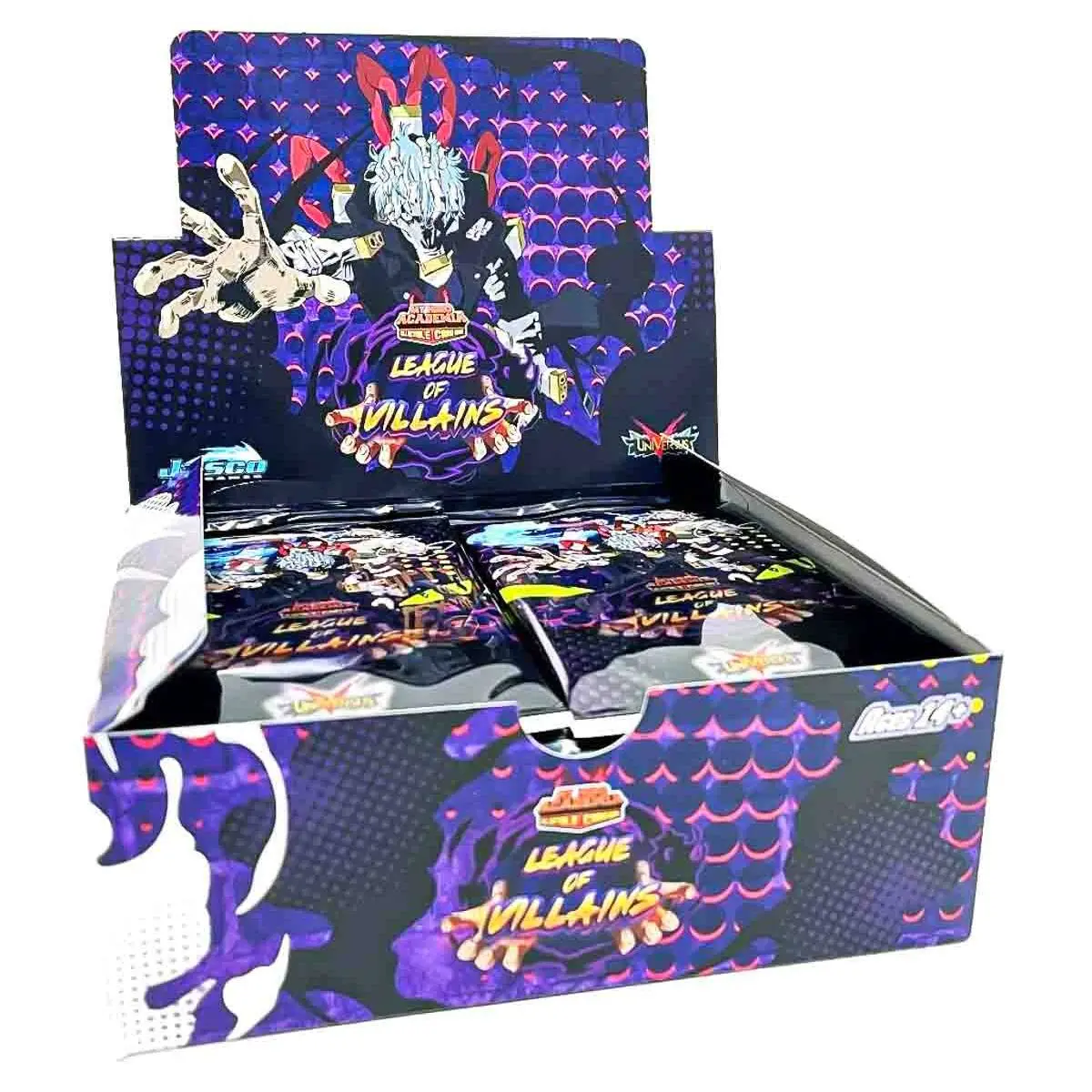 My Hero Academia Collectible Card Game Series 4: League Of Villains Booster 24 Pack Box 1