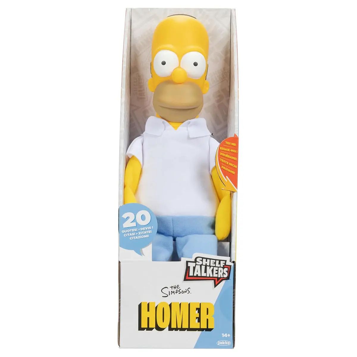 The Simpsons Shelf Talkers Homer Figure 1