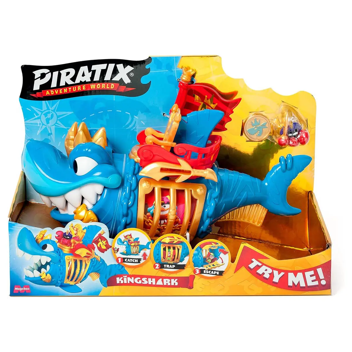 Piratix Adventure World King Shark Playset 1