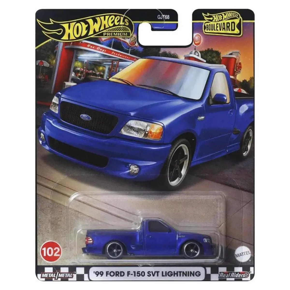 Hot Wheels Premium Boulevard '99 Ford F-150 Svt Lighting Car 1