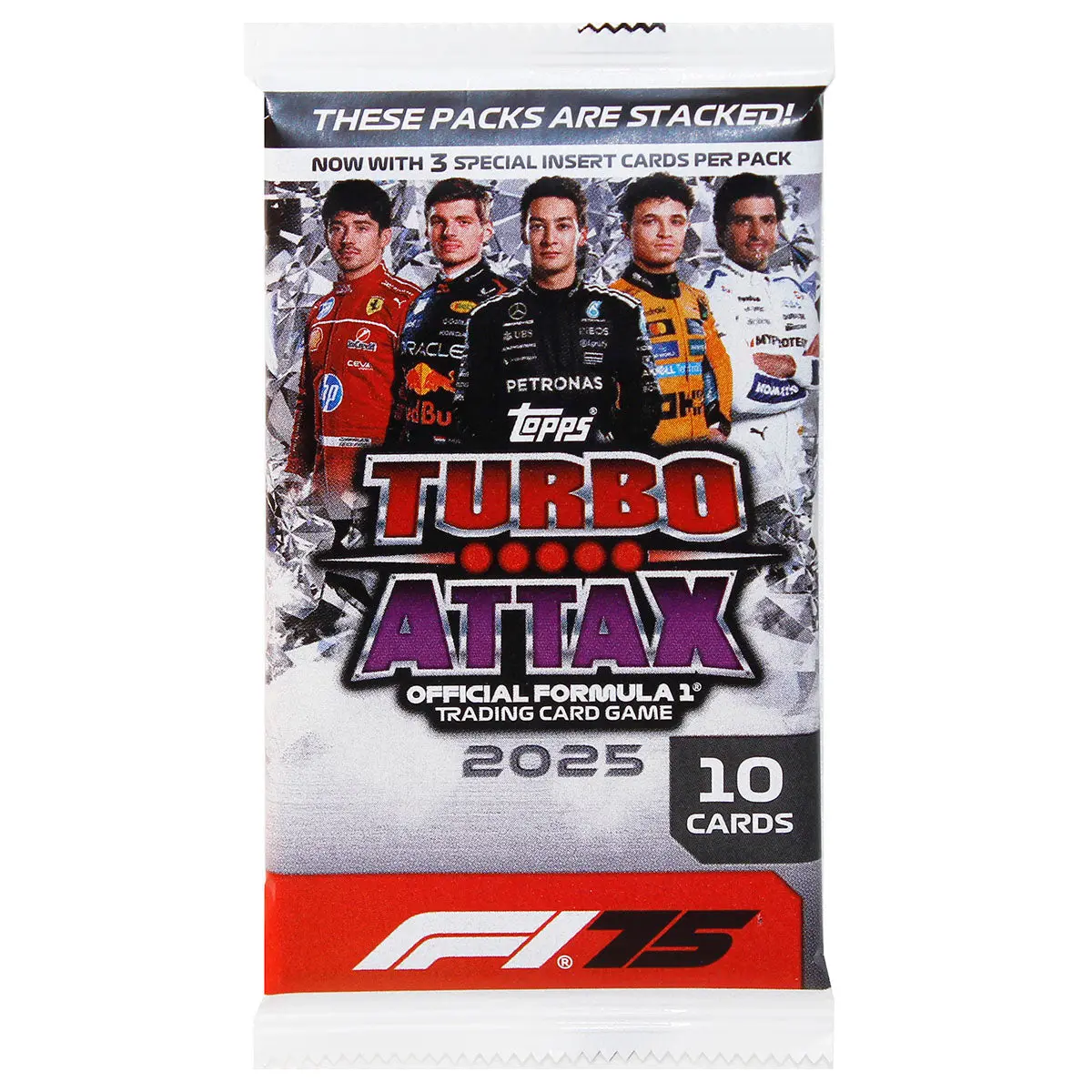 F1 Turbo Attax 2025 Card Packet 1