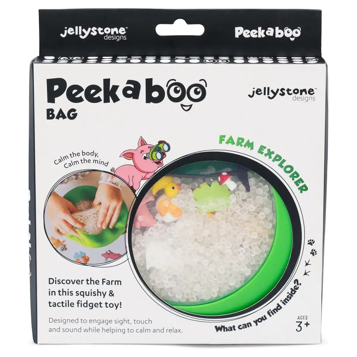 Jellystone Peek-A-Boo Bag Farm Explorer Fidget Toy 1