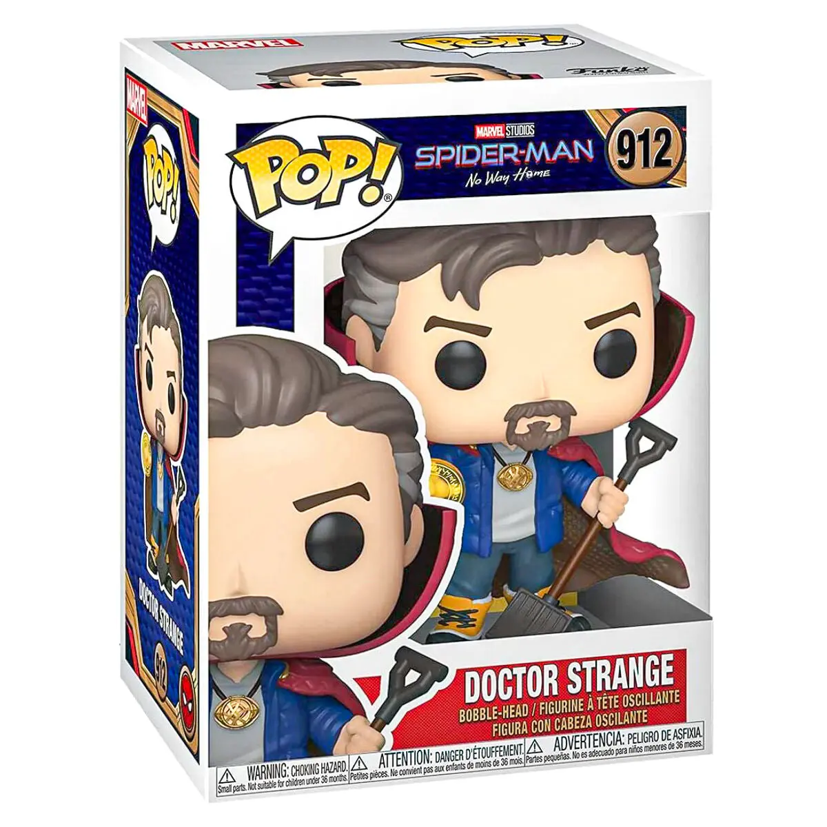 Funko Pop! Marvel Spider-Man: No Way Home: Doctor Strange Vinyl Figure #912 1