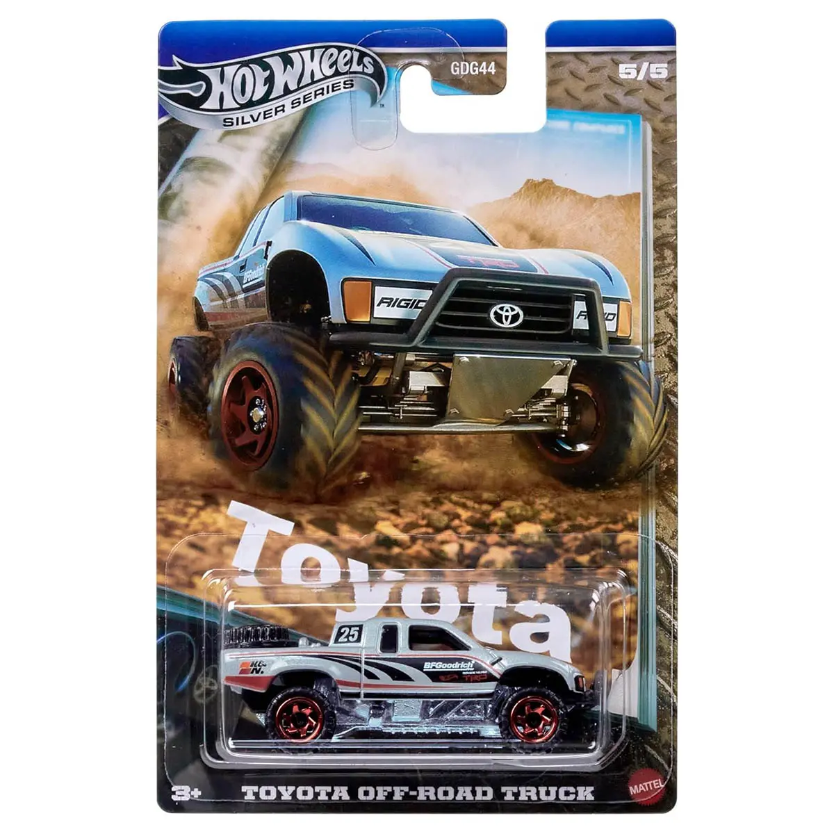 Hot Wheels Silver Series: Toyota Off Road Truck (5/5) 1