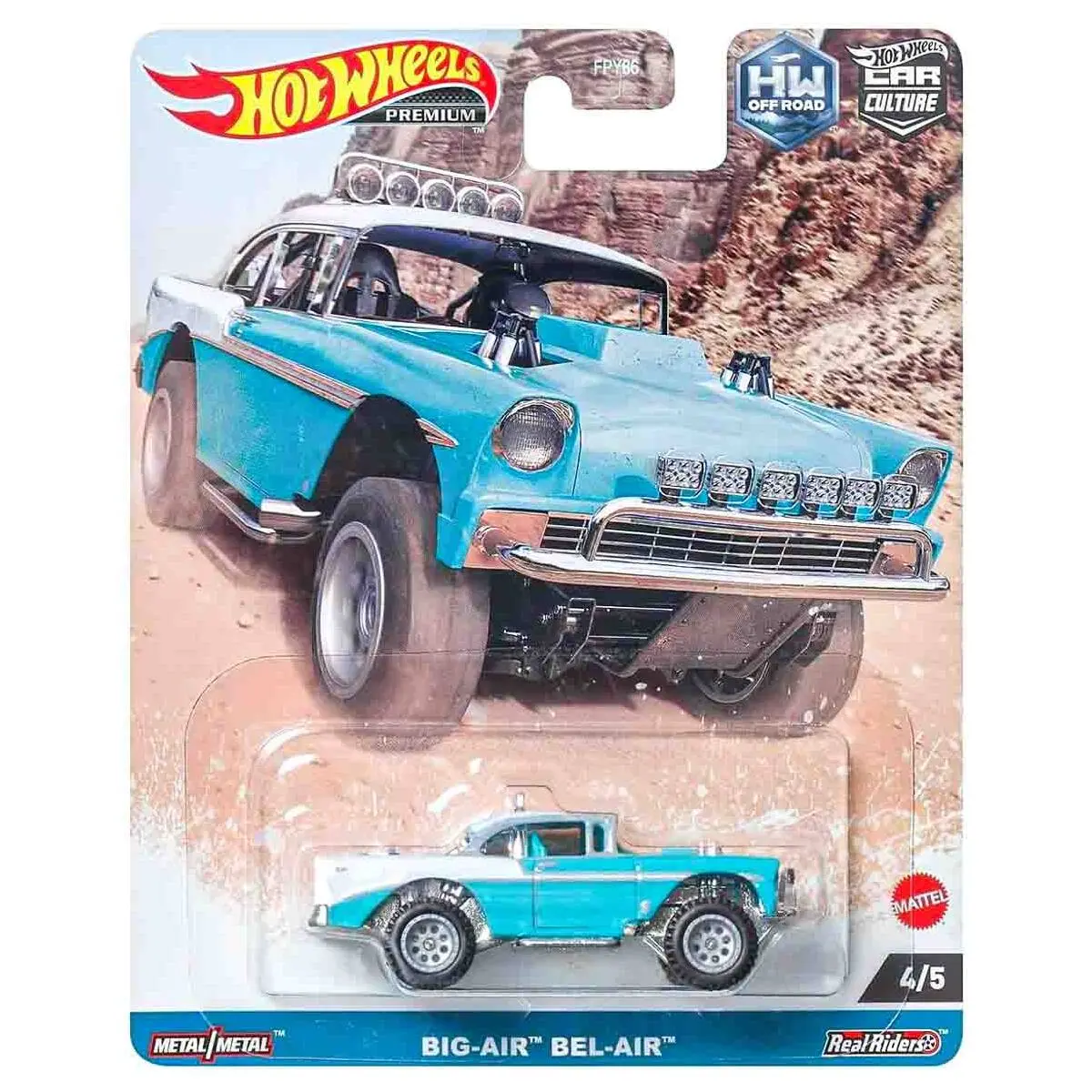Hot Wheels Car Culture: Off-Road: Big-Air Bel-Air (4/5) 1