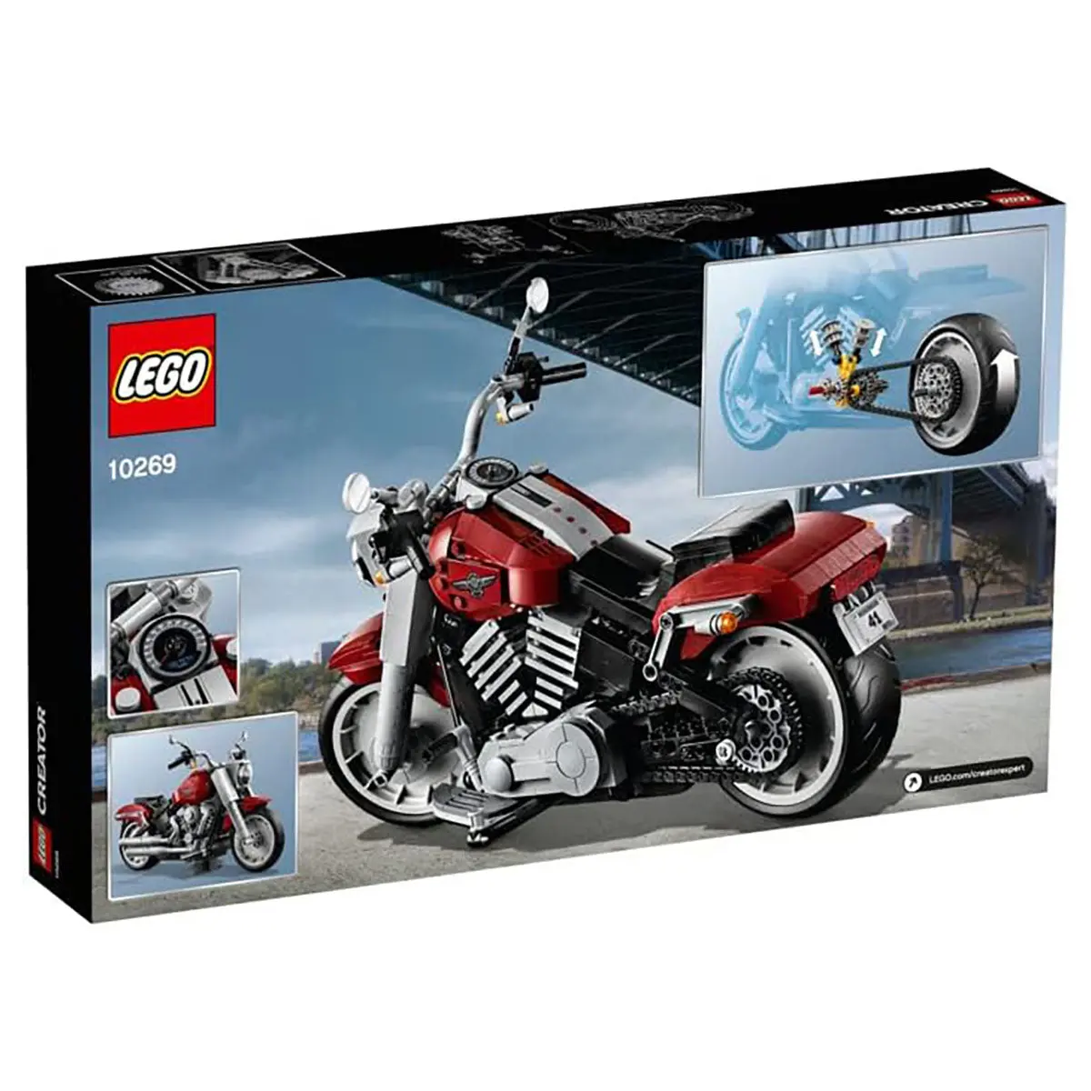 Lego Creator 10269 Harley-Davidson Fat Boy Building Set 1