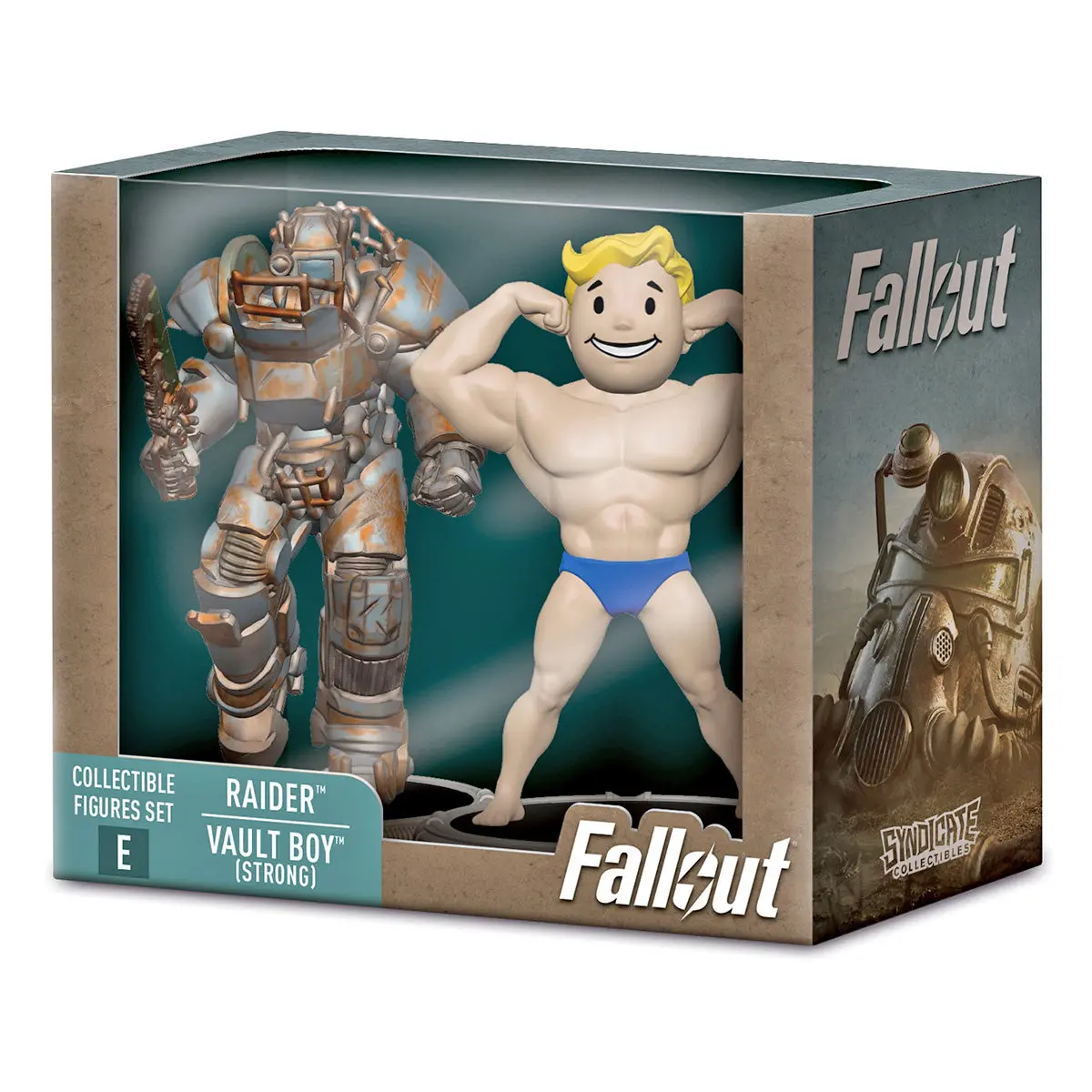Fallout Rider & Vault Boy (Strong) Figures (2 Pack) 1