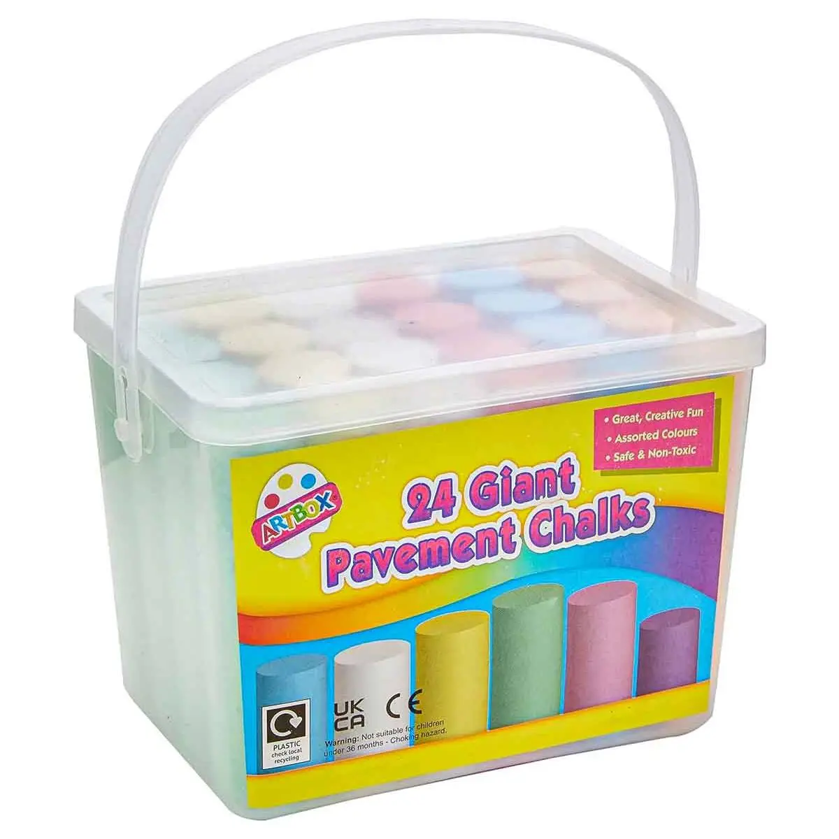 Artbox 24 Giant Pavement Chalks 1
