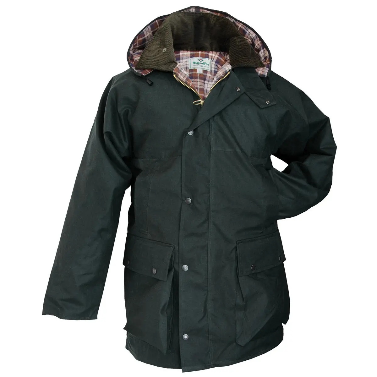 Hoggs of Fife Insulated Waxed Cotton Jacket