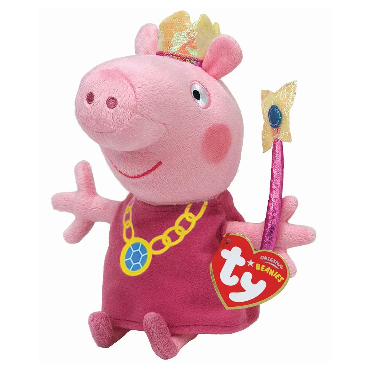 Ty Beanies Peppa Pig Princess 15Cm Push 1