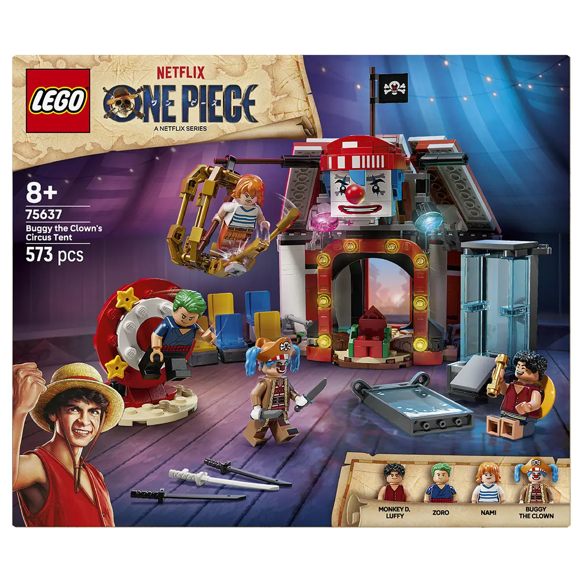 Lego One Piece: Buggy The Clown's Circus Tent Building Set 1