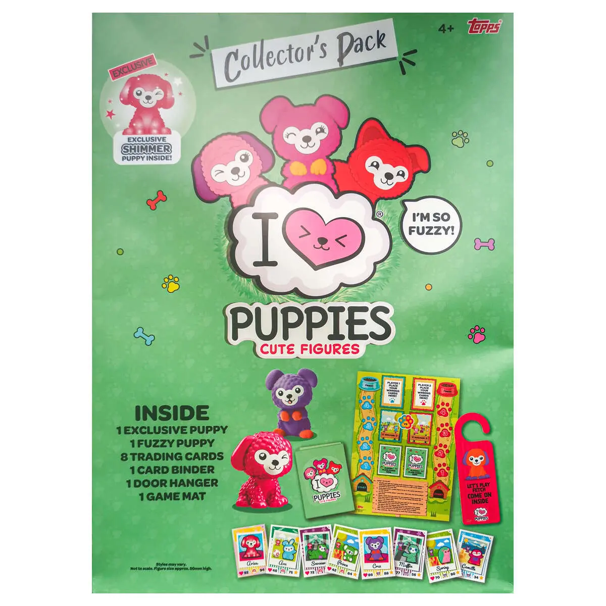 Topps I Love Puppies Cute Figures Collector's Pack 1