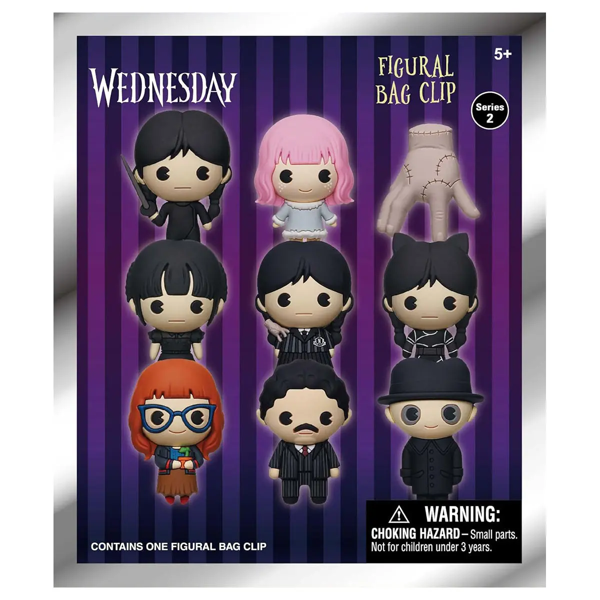 Wednesday Series 2 Figural Bag Clip (Styles Vary) 1