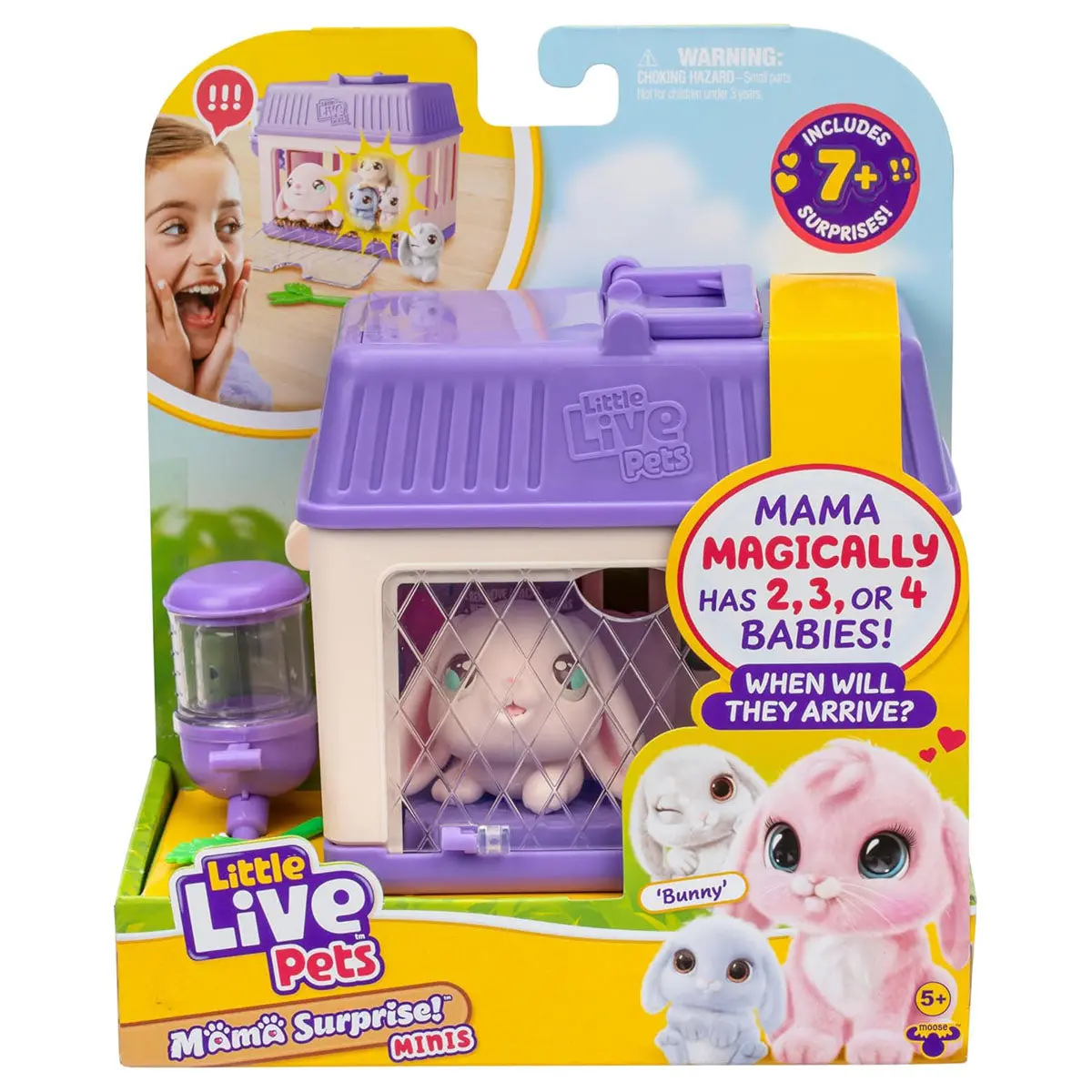 Little Live Pets Mama Surprise Minis Bunny Interactive Pet 1
