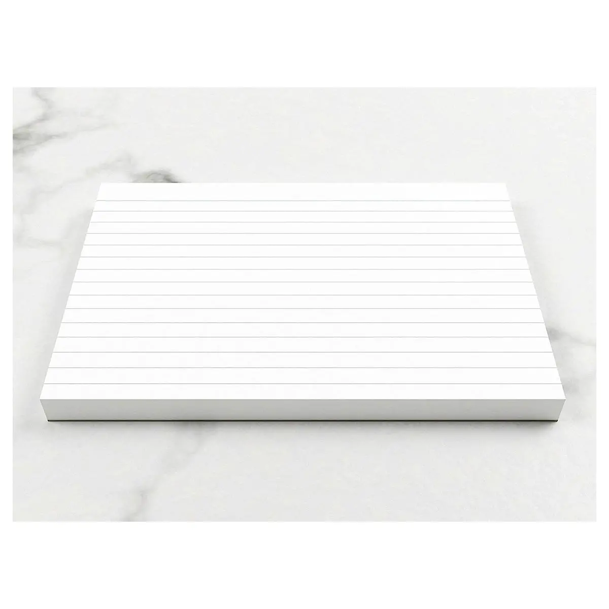 Silvine A6 Revision & Presentation 50 White Cards Ruled 100% Recycled 2