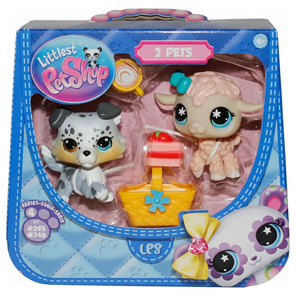 Littlest Pet Shop Pet Pair Series 4 Cottage Picnic Figures 1