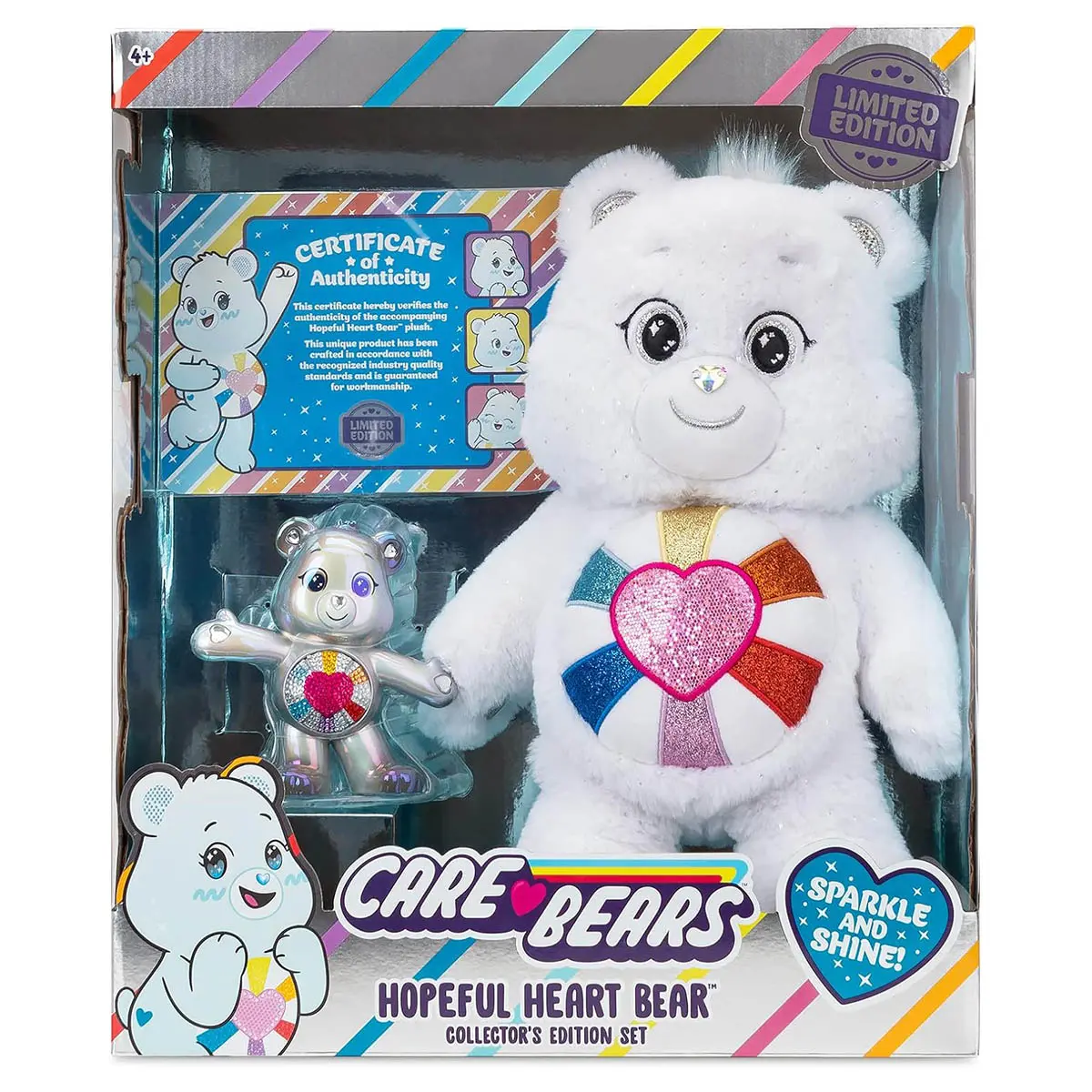 Care Bears Hopeful Heart Bear Limited Edition 35Cm Plush 1