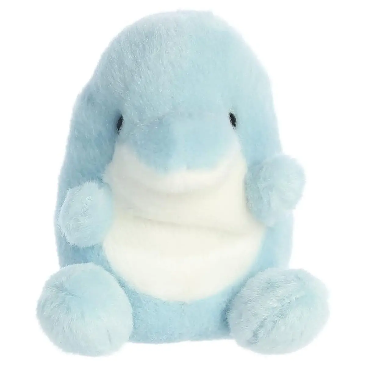 Palm Pals Clicks Dolphin 13Cm Soft Toy 1