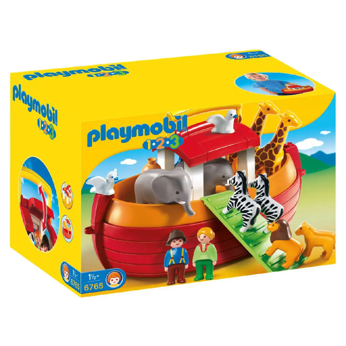 Playmobil 1.2.3 Noah's Ark Toy 1