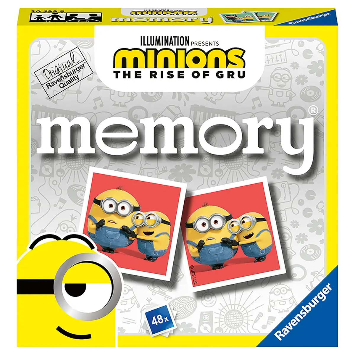 Minions: The Rise Of Gru Mini Memory Game 1
