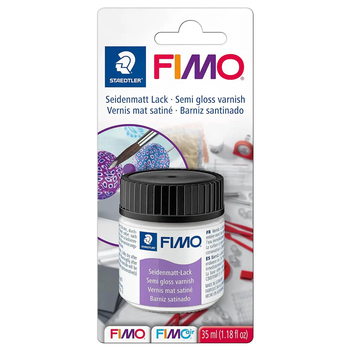 Staedtler Fimo Semi Gloss Varnish 35Ml 1
