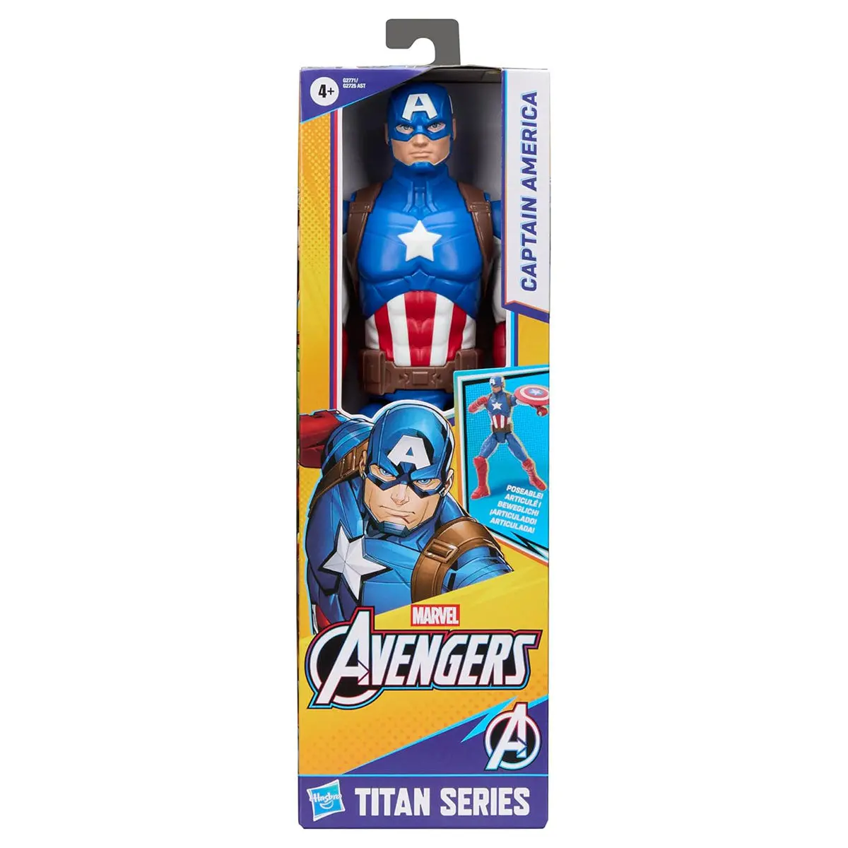 Marvel Avengers Titan Series Captain America 12" Figure 1