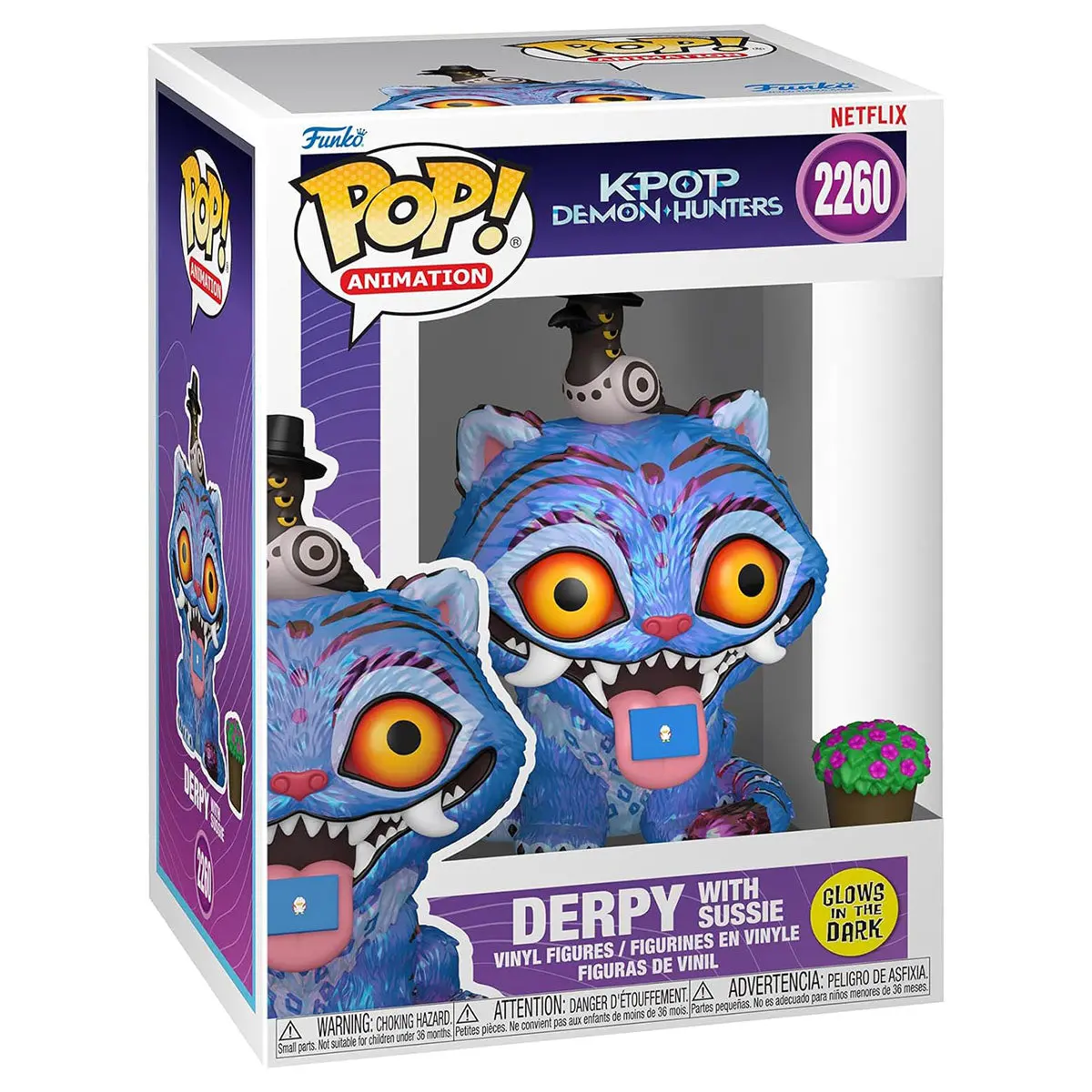 Funko Pop! Animation: K-Pop Demon Hunters: Derpy With Sussie Vinyl Figures #2260 1