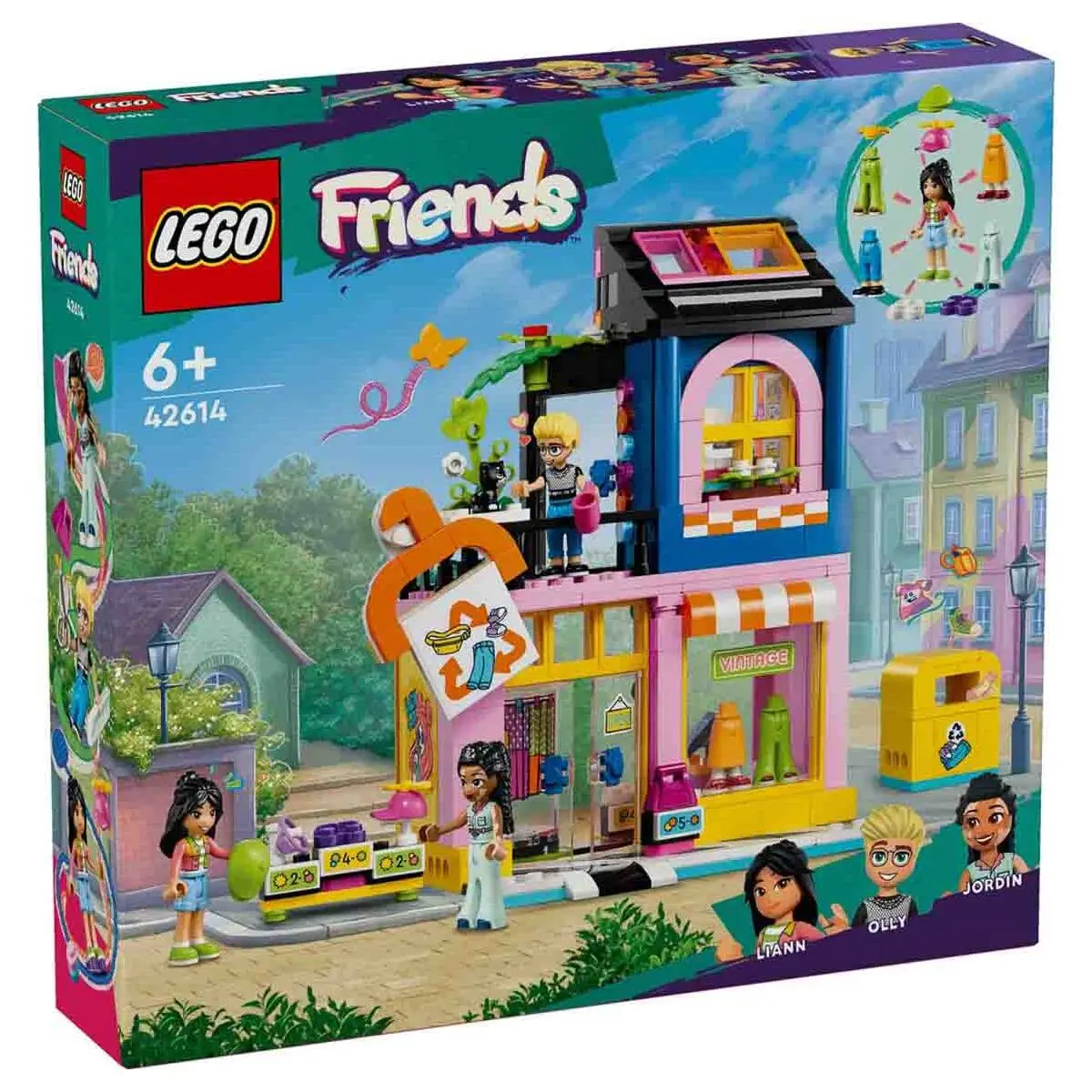 Lego Friends 42614 Vintage Fashion Store Building Set 1