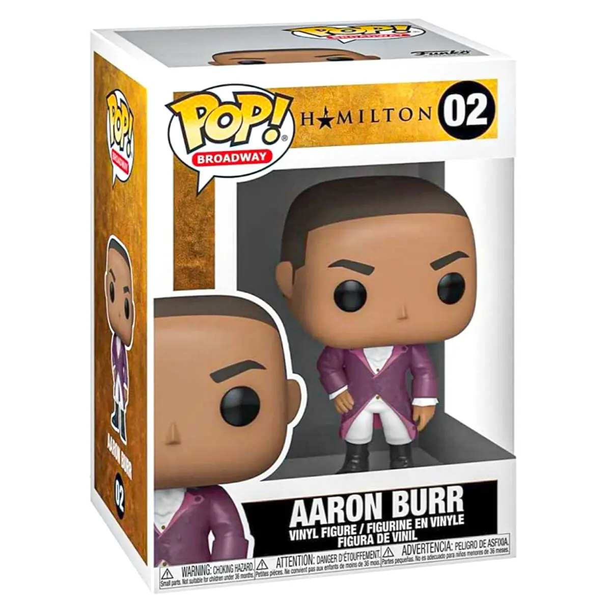 Funko Pop! Broadway: Hamilton Aaron Burr Vinyl Figure #02 1