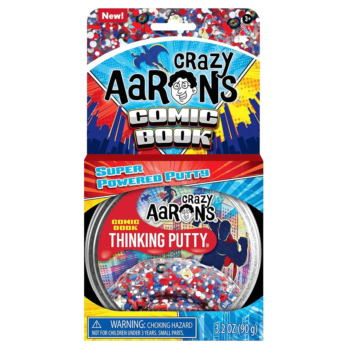 Crazy Aaron’S Comic Book Thinking Putty 90G 1