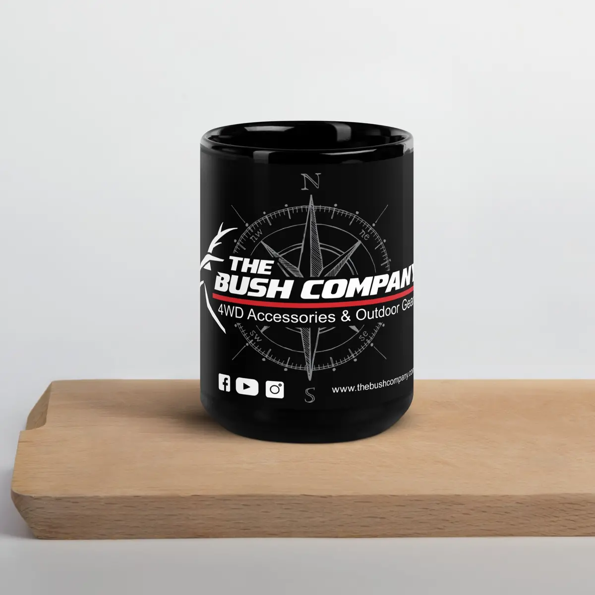 Black Ceramic Mug 2