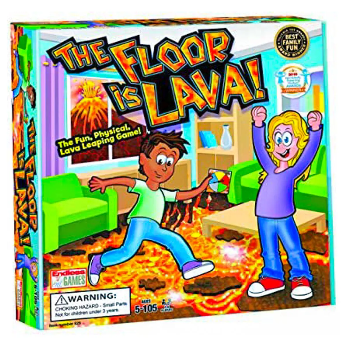 The Floor Is Lava! Game 1
