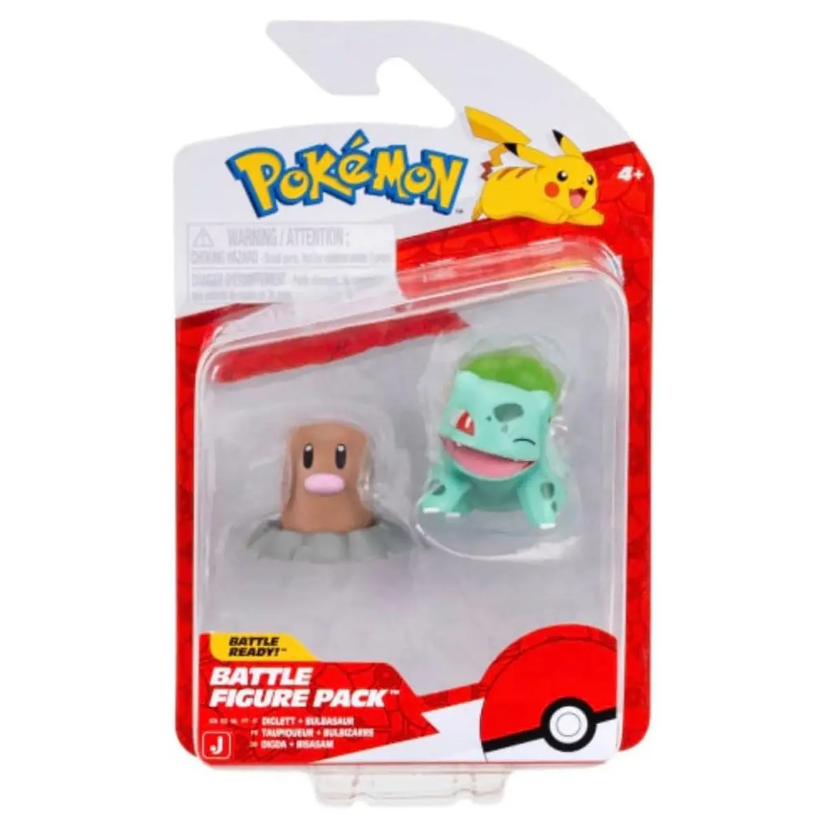 Pokémon Battle Figure Pack Diglett & Bulbasaur 1