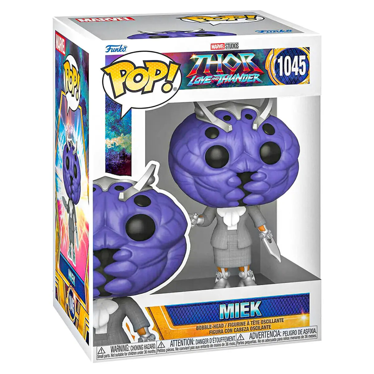Funko Pop! Marvel Thor: Love And Thunder Miek Bobble-Head Figure #1045 1