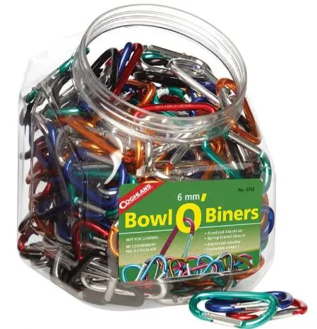 Coghlan's Bowl O'biners - Assorted Carabiners 1