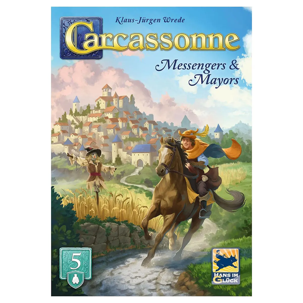 Carcassonne: Messengers & Mayors Game Expansion #5 1
