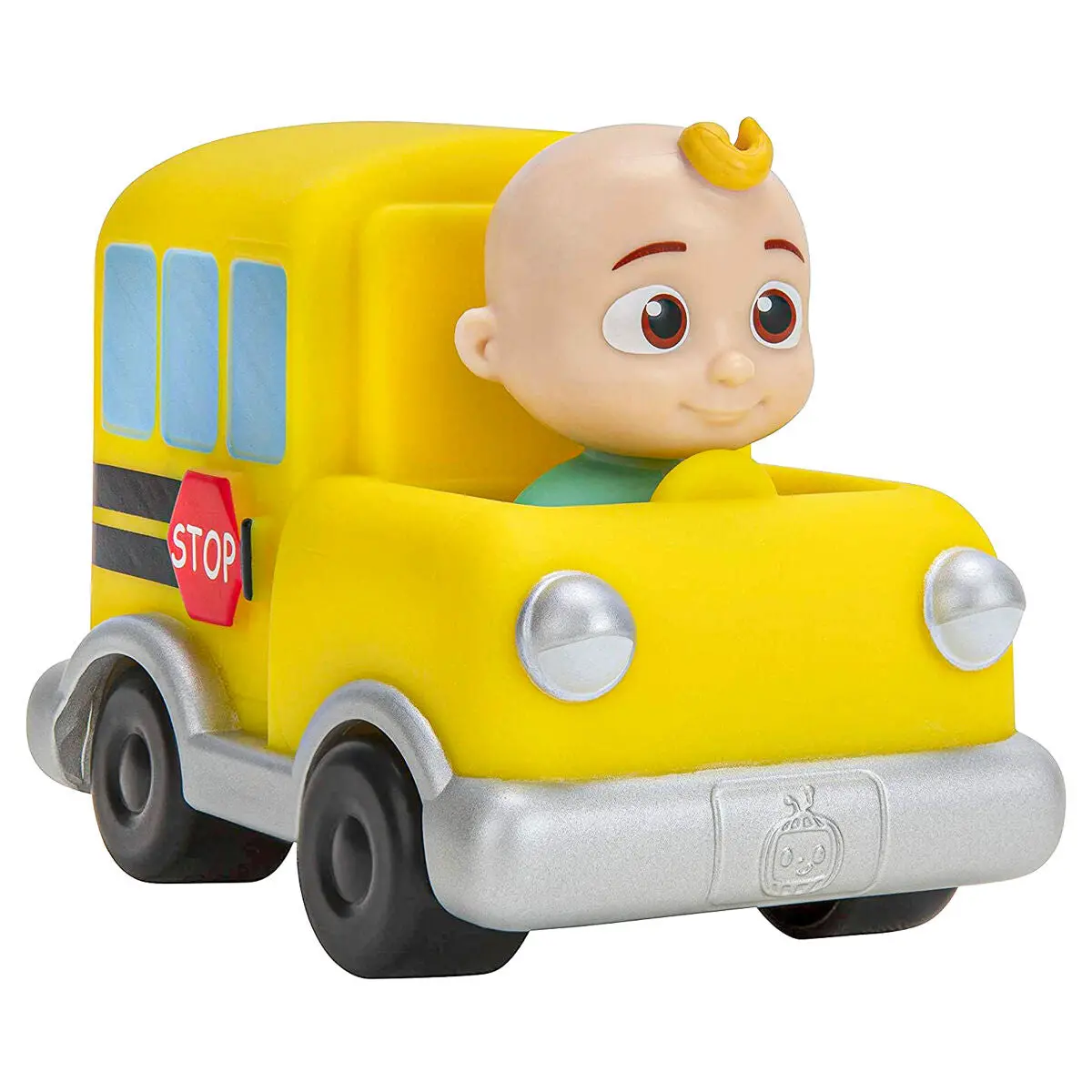 Bandai Cocomelon Mini Vehicle School Bus With Jj 1