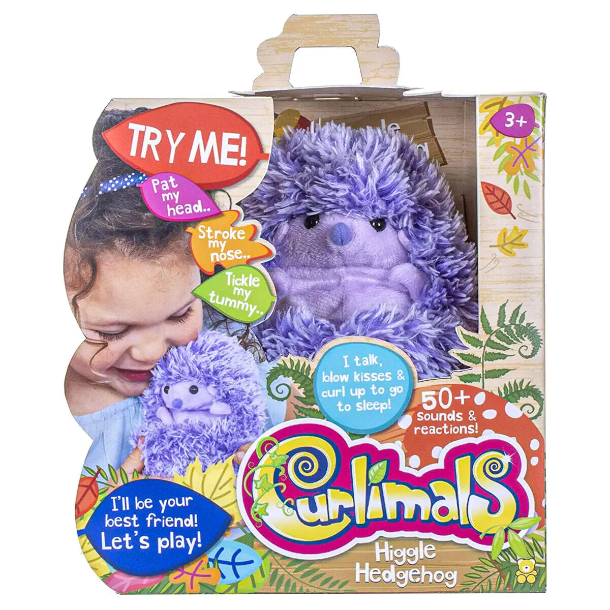 Curlimals Higgle Hedgehog Interactive Pet 1