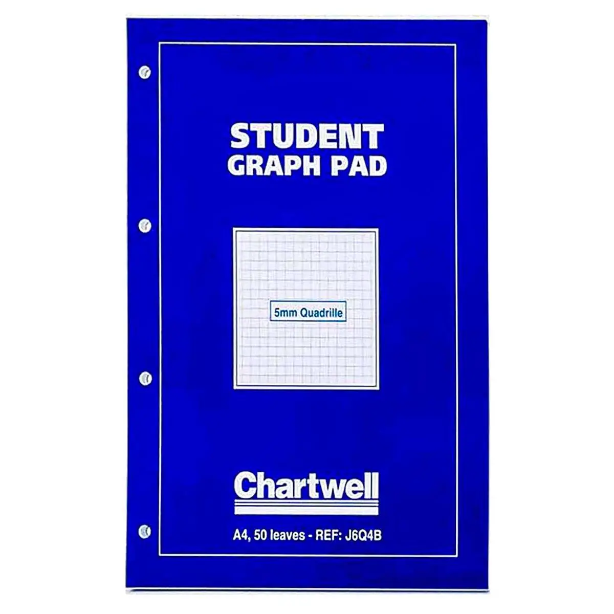 Clairefontaine Chartwell Blue A4 Student Graph Pad 50 Sheets 1